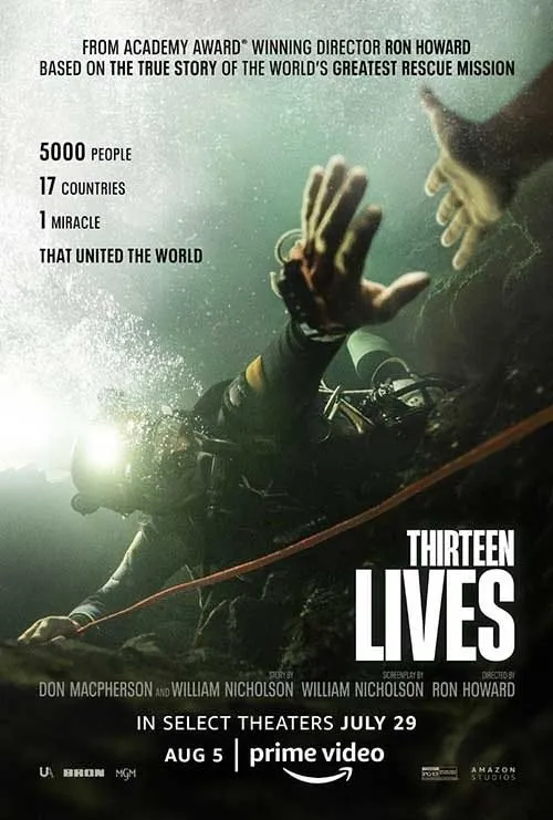 Thirteen Lives film tillgänglig med svensk text